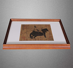 黄州书画装裱配框服务案例